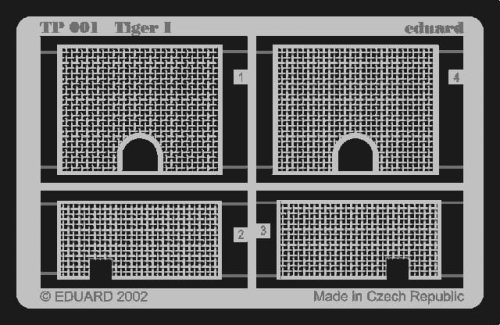 Go to product EDUARD TP001 - 1:35 Tiger I