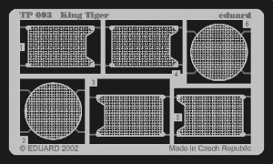 EDUARD TP003 - 1:35 King Tiger