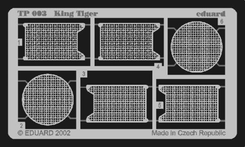 Go to product EDUARD TP003 - 1:35 King Tiger