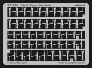 EDUARD TP005 - 1:35 Tool Clips German