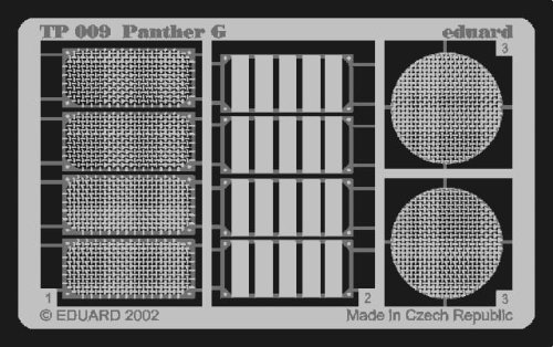 Go to product EDUARD TP009 - 1:35 Panther Ausf.G