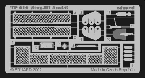 Go to product EDUARD TP010 - 1:35 StuG.III Ausf.G
