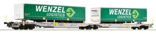 Go to product Roco 77362 H0 - Double container wagon type Sdggmrs/T2000 AAE