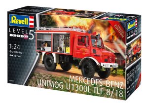 Revell 07512 - 1:24 Mercedes-Benz Unimog U1300L TLF 8/18
