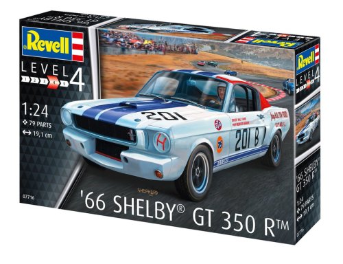 Go to product Revell 07716 - 1:24 1966 Mustang Shelby GT 350 R
