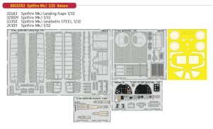 Eduard BIG33153 - 1:32 Spitfire Mk.I
