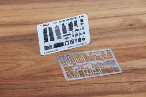 Go to product Eduard 3DL48134 - 1:48 F-4G Space 3D Decals + PE