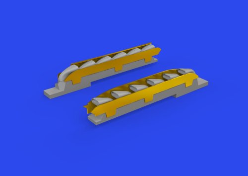 Go to product Eduard 648913 - 1:48 Bf 109K-4 exhaust stacks Print 3D