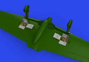 Eduard 648884 - 1:48 A6M3 gun bays long barrel Print 3D