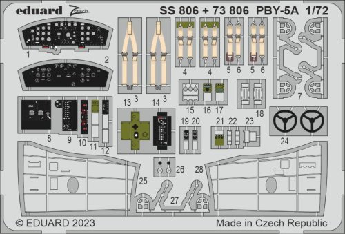 Go to product Eduard SS806 - 1:72 PBY-5A