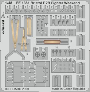 Eduard FE1381 - 1:48 Bristol F.2B Fighter Weekend