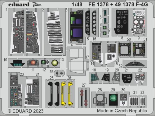 Go to product Eduard FE1378 - 1:48 F-4G