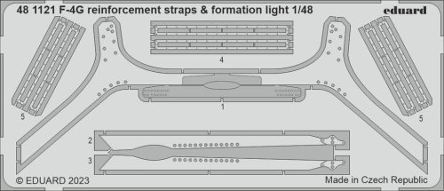 Go to product Eduard 481121 - 1:48 F-4G reinforcement straps & formation lights