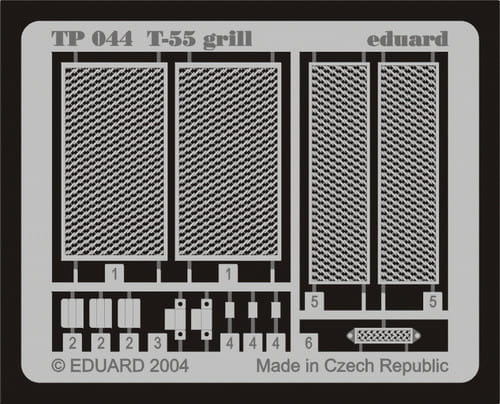Go to product EDUARD TP044 - 1:35 T-55 grill