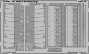 EDUARD 48604 - 1:48 Fw 190A-6 landing flaps