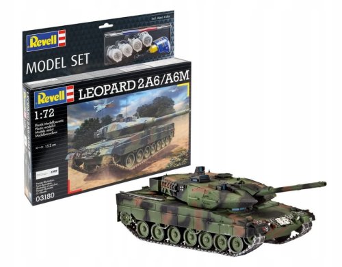 Go to product Revell 63180 - 1:72 Leopard 2A6 /A6M - model set