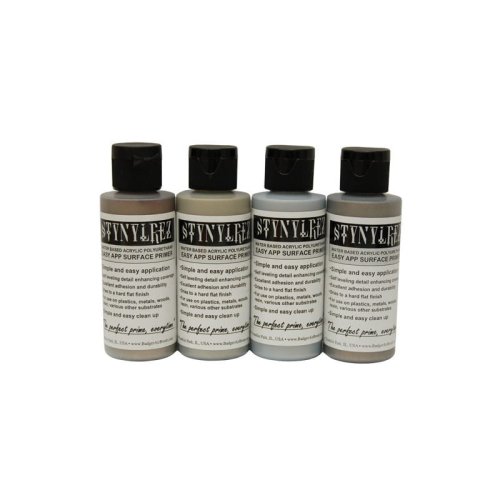 Go to product Badger SNR-24M Stnylrez Primer Metallic 4 Tone Set - Metal, Bronze, Copper, Gold