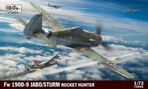 Go to product IBG 72544 - 1:72 Fw 190D-9 Jabo / Sturm Rocket Hunter