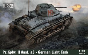 IBG 35078 - 1:35 Pz.Kpfw. II Ausf. a3 - German Light Tank