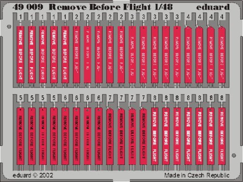 Go to product EDUARD 49009 - 1:48 Remove Before Flight