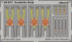 EDUARD 49017 - 1:48 Seatbelts Italy