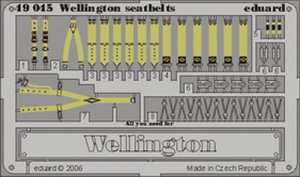 EDUARD 49045 - 1:48 Wellington seatbelts