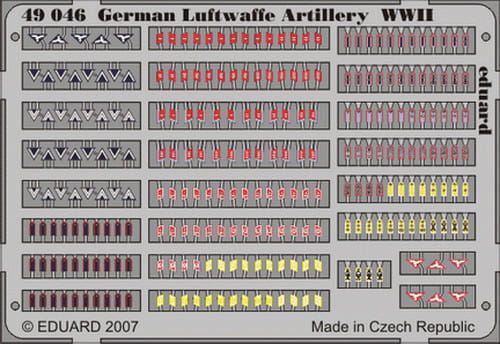Go to product EDUARD 49046 - 1:48 German Luftwaffe Artilery WWII