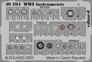EDUARD 49194 - 1:48 WWI Instruments