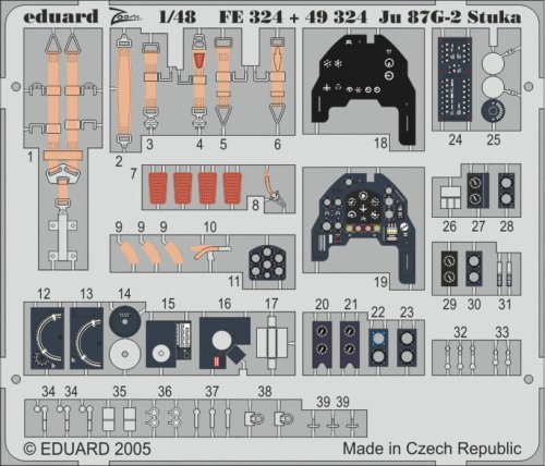Go to product EDUARD 49324 - 1:48 Ju 87G-2 Stuka