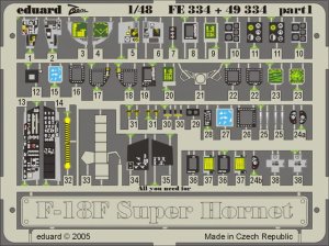 EDUARD 49334 - 1:48 F/A-18F interior