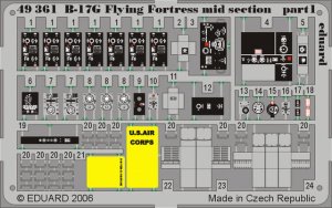 EDUARD 49361 - 1:48 B-17G mid section