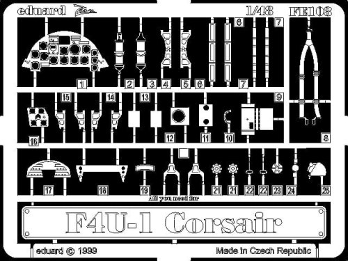 Go to product EDUARD FE103 - 1:48 F4U-1