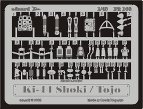 Go to product EDUARD FE163 - 1:48 Ki-44 Tojo