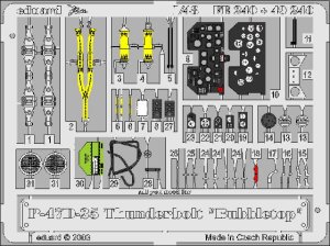 EDUARD FE240 - 1:48 P-47D-25