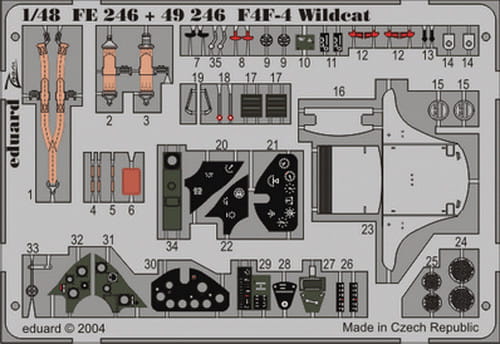 Go to product EDUARD FE246 - 1:48 F4F-4