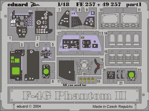 Go to product EDUARD FE257 - 1:48 F-4G