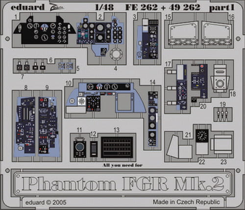 Go to product EDUARD FE262 - 1:48 Phantom FGR Mk.2