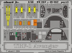 EDUARD FE267 - 1:48 TBF-1