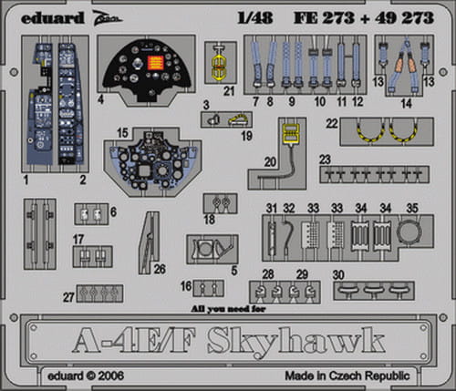Go to product EDUARD FE273 - 1:48 A-4E/F