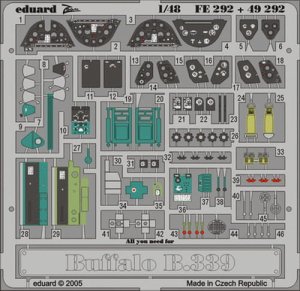 EDUARD FE292 - 1:48 Buffalo Model 339