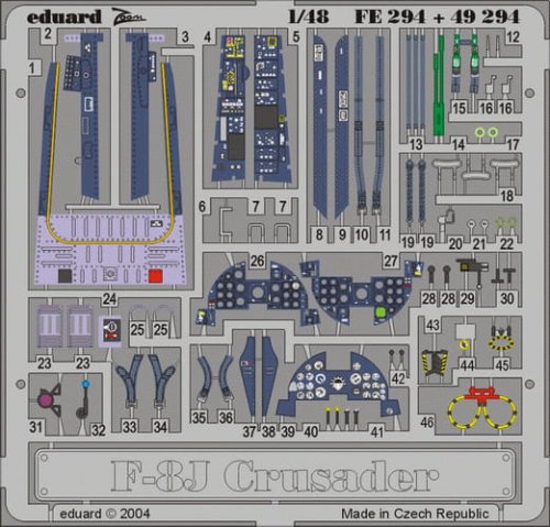 Go to product EDUARD FE294 - 1:48 F-8J
