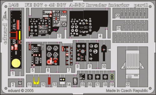 Go to product EDUARD FE307 - 1:48 A-26C interior