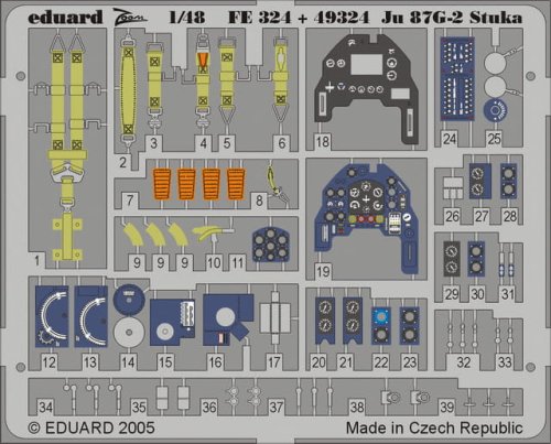 Go to product EDUARD FE324 - 1:48 Ju 87G-2 Stuka