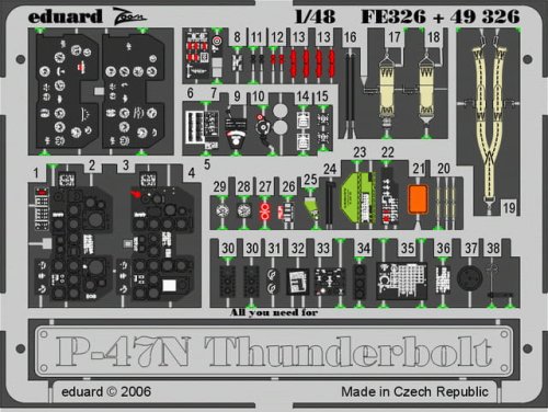Go to product EDUARD FE326 - 1:48 P-47N