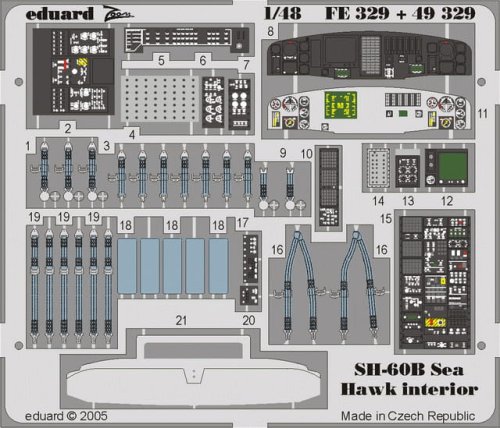 Go to product EDUARD FE329 - 1:48 SH-60B interior