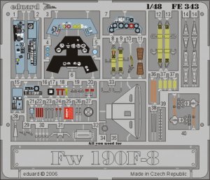 EDUARD FE343 - 1:48 Fw 190F-8