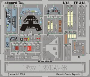 EDUARD FE348 - 1:48 Fw 190A-8
