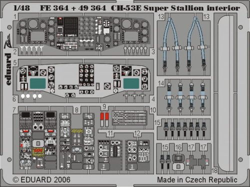 Go to product EDUARD FE364 - 1:48 CH-53E interior