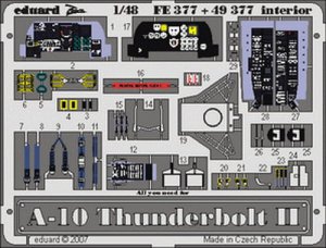 EDUARD FE377 - 1:48 A-10 interior