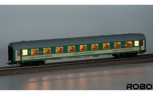 Go to product Robo 212811 H0 - Passenger car type 112Az 2.kl Przewozy Regionalne Szczecin with lighting